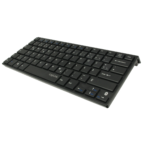 LogiLink ID0052 keyboard Bluetooth QWERTZ Black