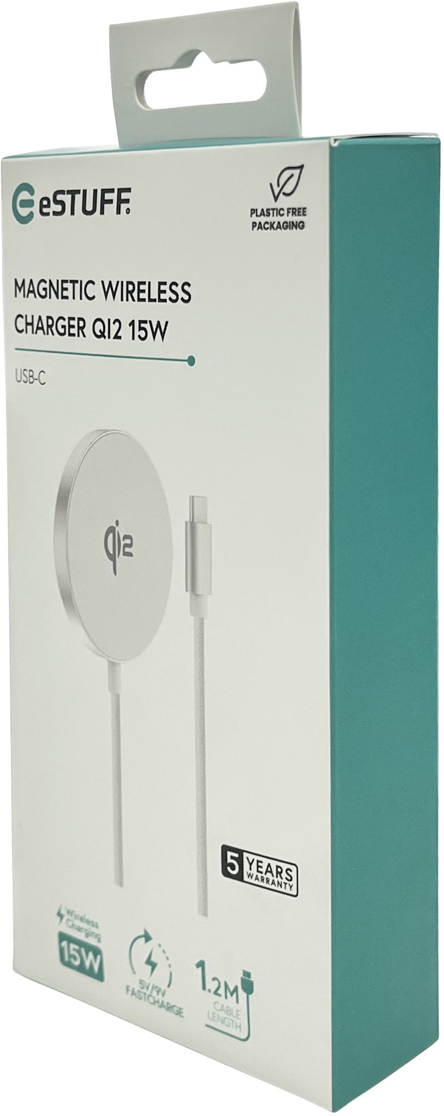 eSTUFF ES638300 mobile device charger Smartphone Aluminium AC Wireless charging Fast charging Indoor – image 2