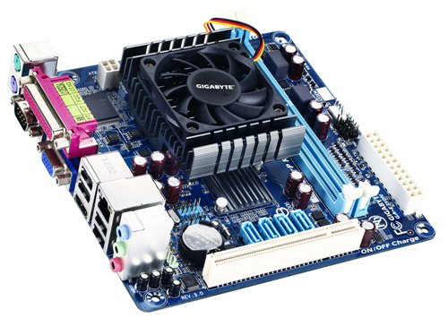 GIGABYTE GA-E350N motherboard AMD A45 FCH BGA 413 (Socket FT1) mini ITX – image 2