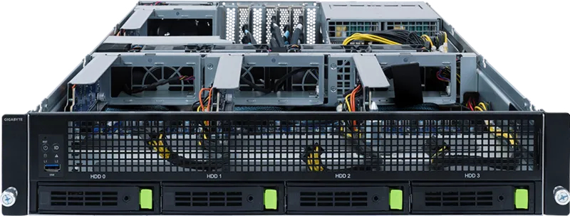 GIGABYTE G242-P35 LGA 4926 Rack (2U) Black, Steel – image 2