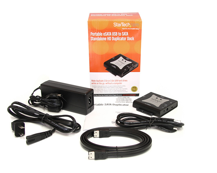 StarTech.com Portable eSATA USB to SATA Standalone HDD Hard Drive Duplicator Dock HDD – image 5