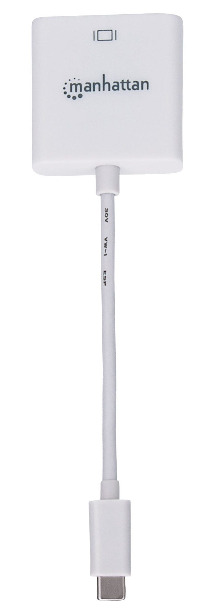 Manhattan USB-C to VGA Converter Cable, 1080p@60Hz – image 4