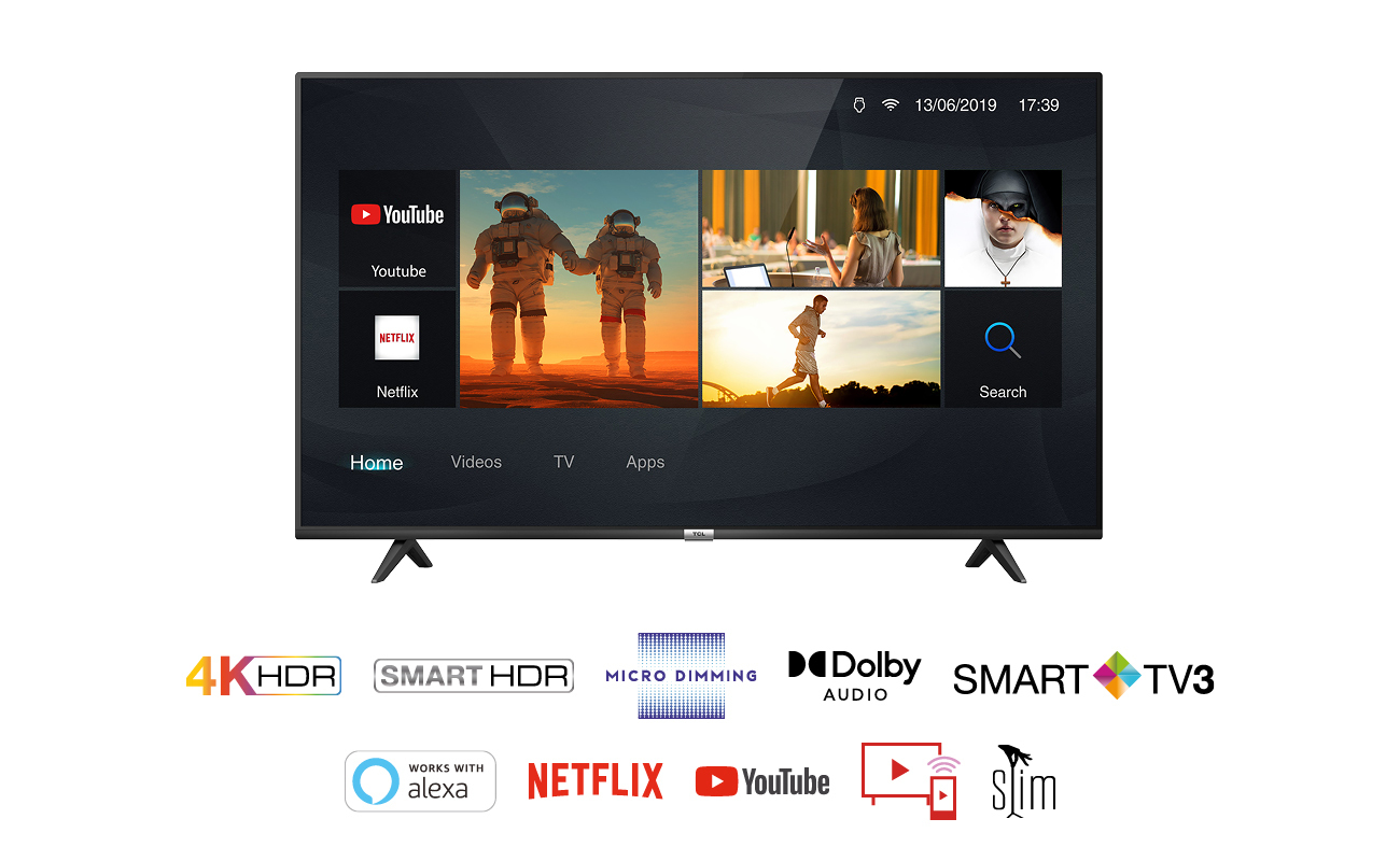 TCL 65AP610 TV 127 cm (50") 4K Ultra HD Smart TV Wi-Fi Titanium 270 cd/m² – image 2