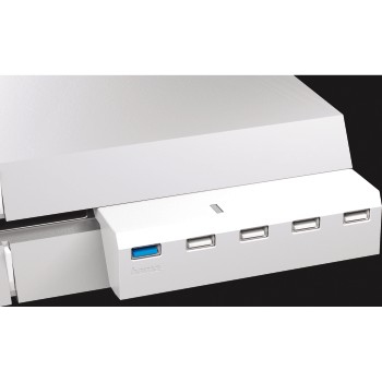Hama 00115446 interface hub 5000 Mbit/s White – image 2