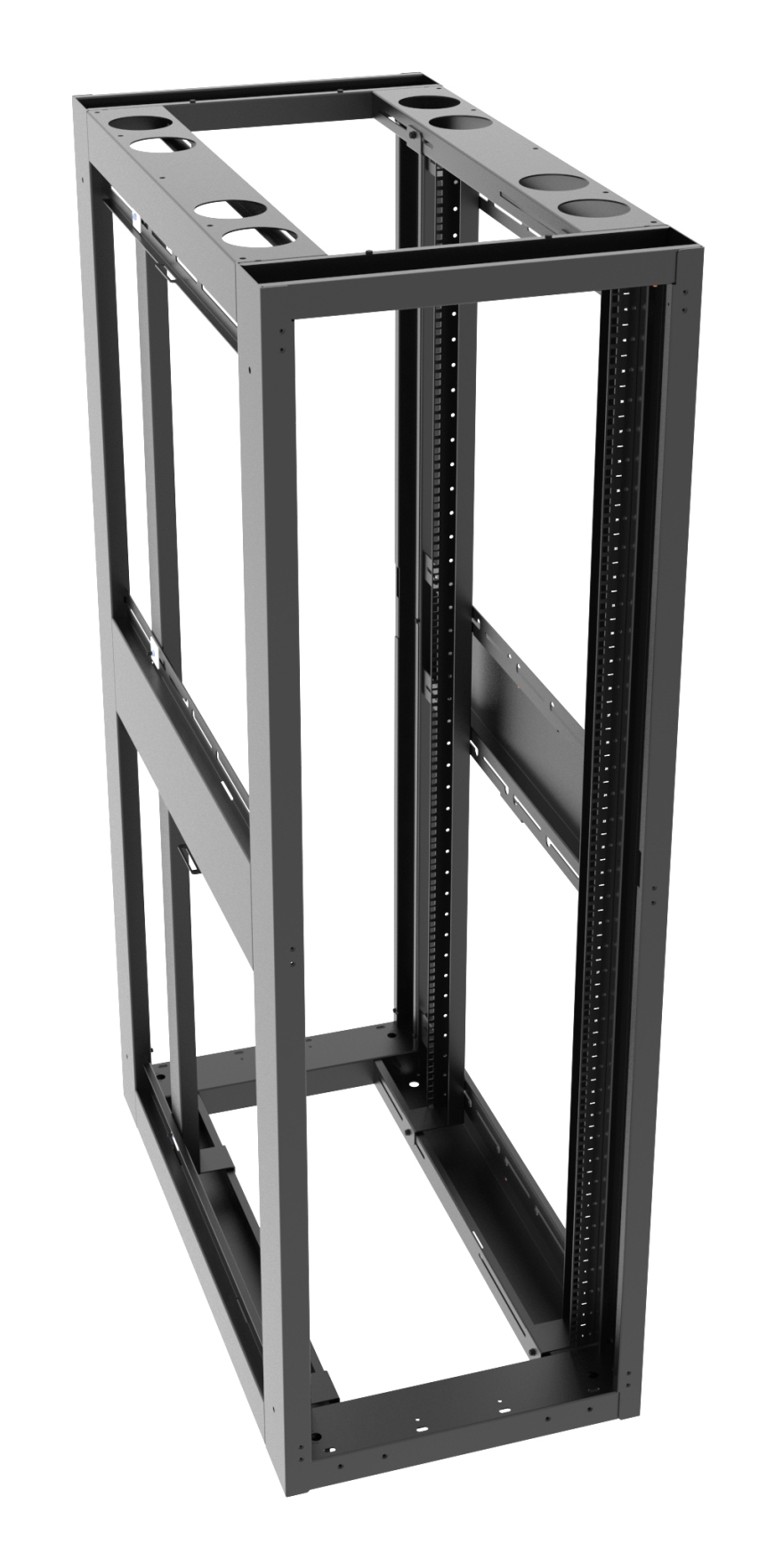 Vertiv GL42UG2EZ-2448-B-MSS rack cabinet 42U Floor mounted rack Black – image 4