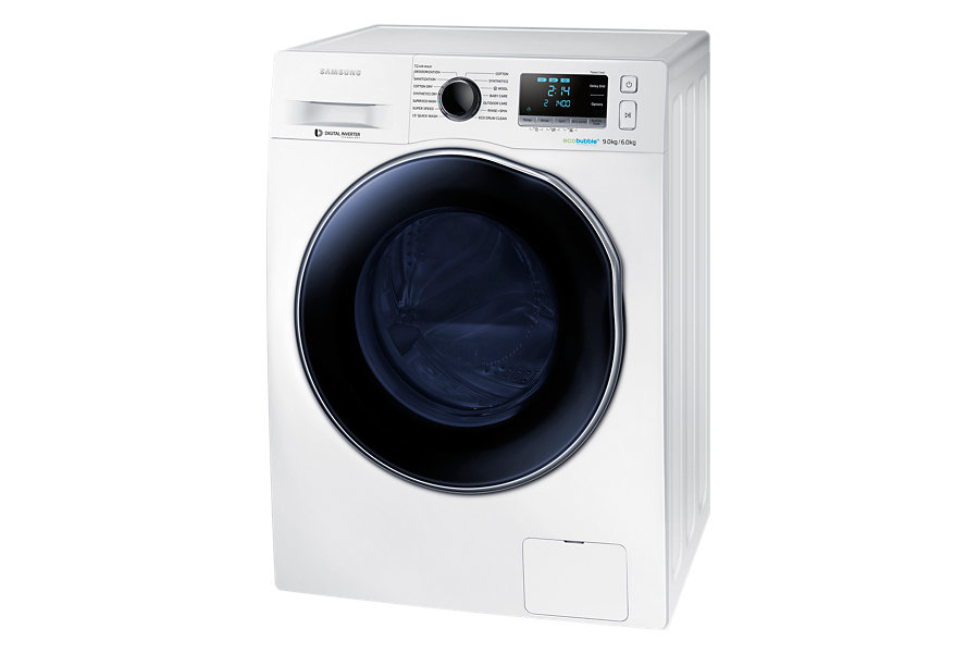Samsung WD90J6410AW washer dryer Freestanding Front-load White – image 2