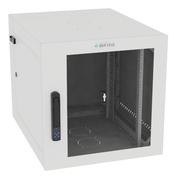 Vertiv VR Rack GL24WMCMM-W-SE-00-00 rack cabinet 12U Wall mounted rack White – image 1