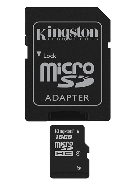 Kingston Technology SDC4/16GB memory card MicroSDHC Flash Class 4 – image 1
