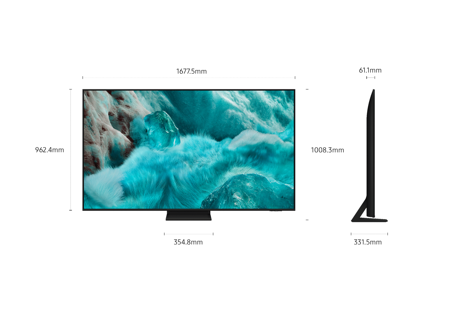 TV Samsung QLED TQ75Q7F 190 cm 2025 — photo 12