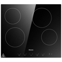 Hisense HHU60CEEC hob Black Built-in