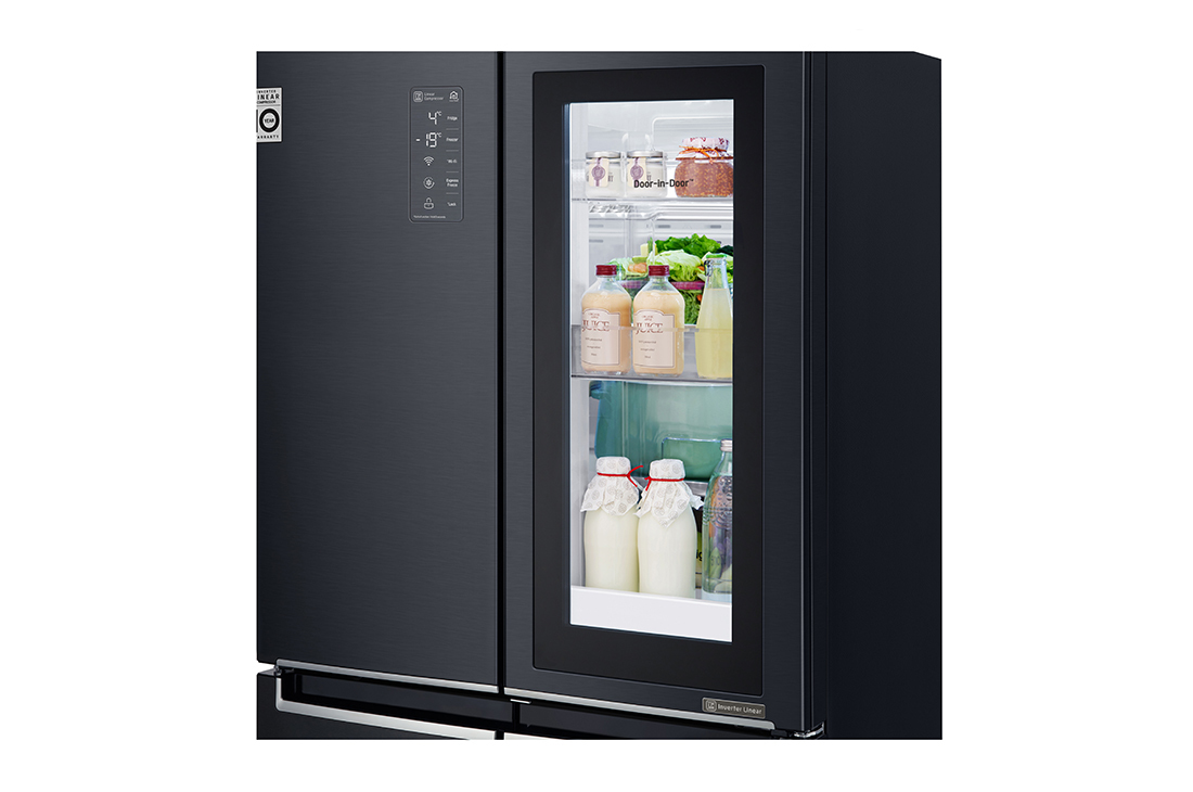 LG F529MC76 side-by-side refrigerator Freestanding – image 5