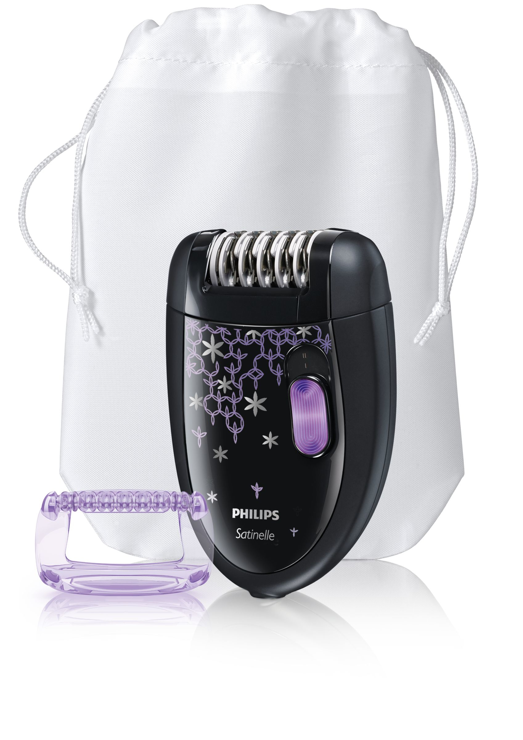 Philips Satinelle HP6422/31 epilator Black, Violet – image 1