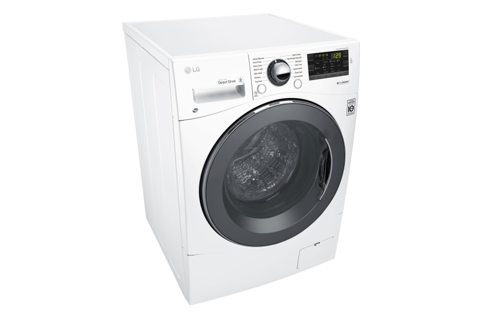 LG WM1388HW washing machine Front-load 1400 RPM White – image 2