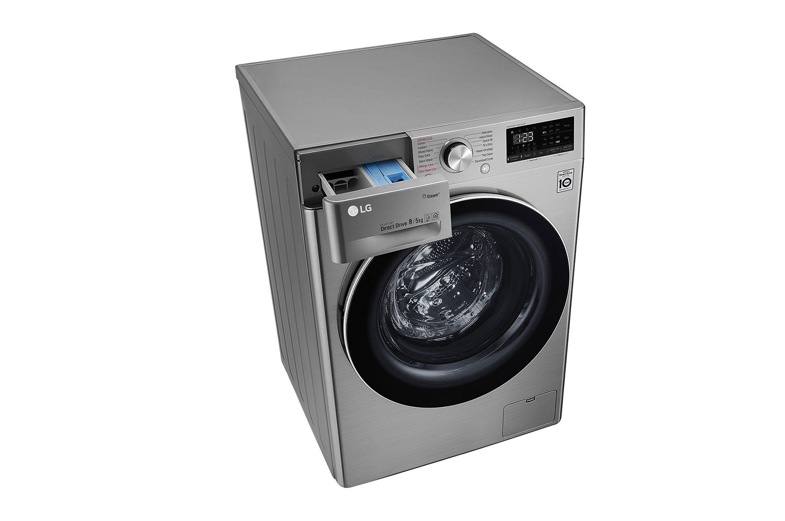 LG F4DN408S2T washer dryer Freestanding Front-load Stainless steel – image 8