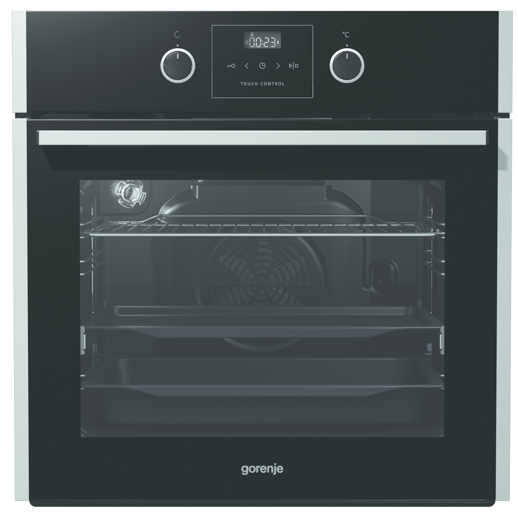 Gorenje BO636E20XG 67 L 2200 W Black, Stainless steel