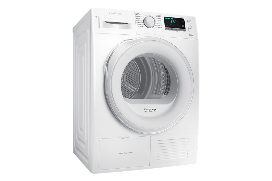 Samsung DV80K6010EW tumble dryer Freestanding Front-load – image 2