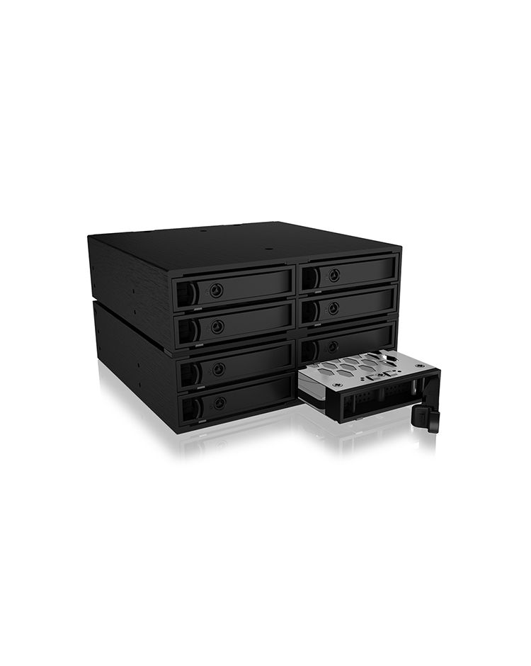 ICY BOX IB-2281SAS-12G disk array Black – image 2