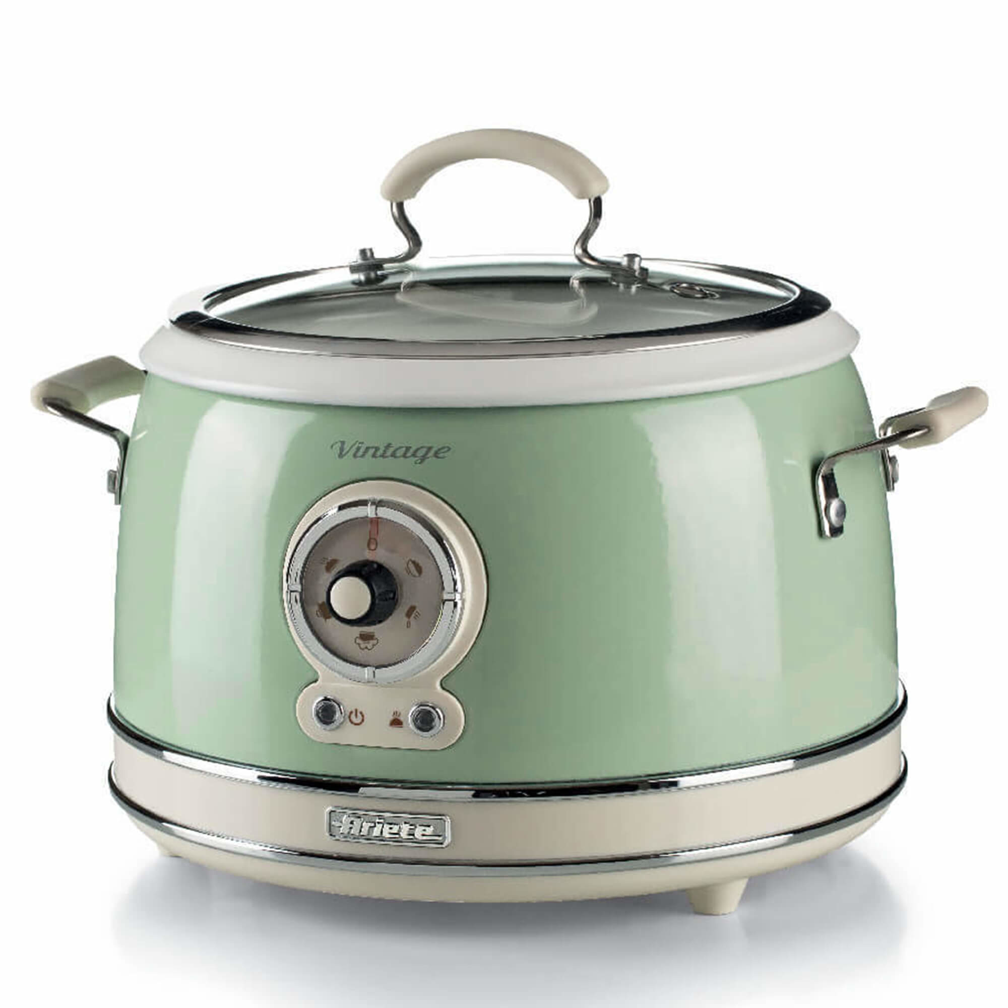 Ariete 2904 Rice Cooker - Electric Rice Cooker with ceramic bowl - Homemade Sushi - Multicooker - Vintage Line