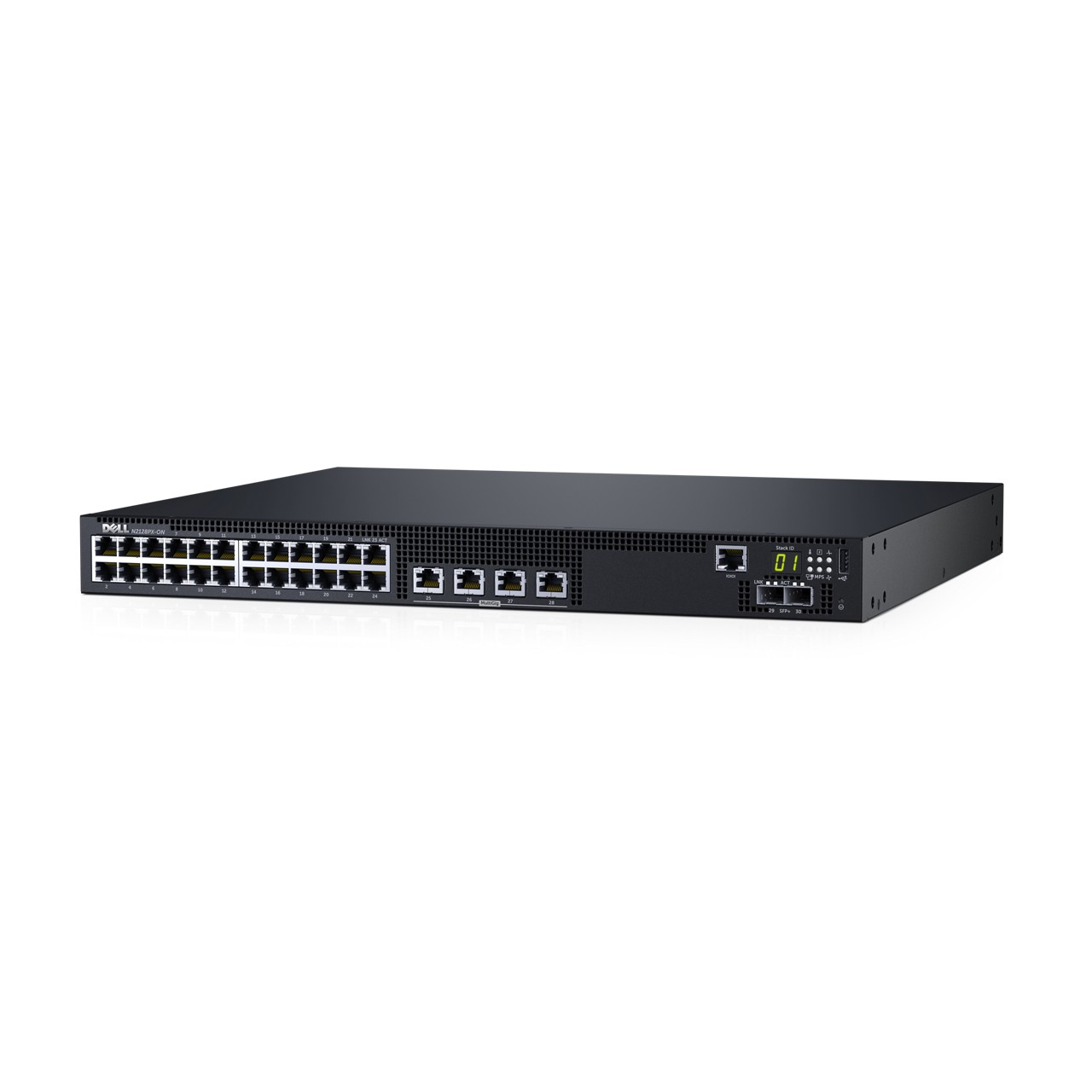 Dell N2128PX-ON Managed L3 Gigabit Ethernet (10/100/1000) Power over Ethernet (PoE) 1U Black – image 3