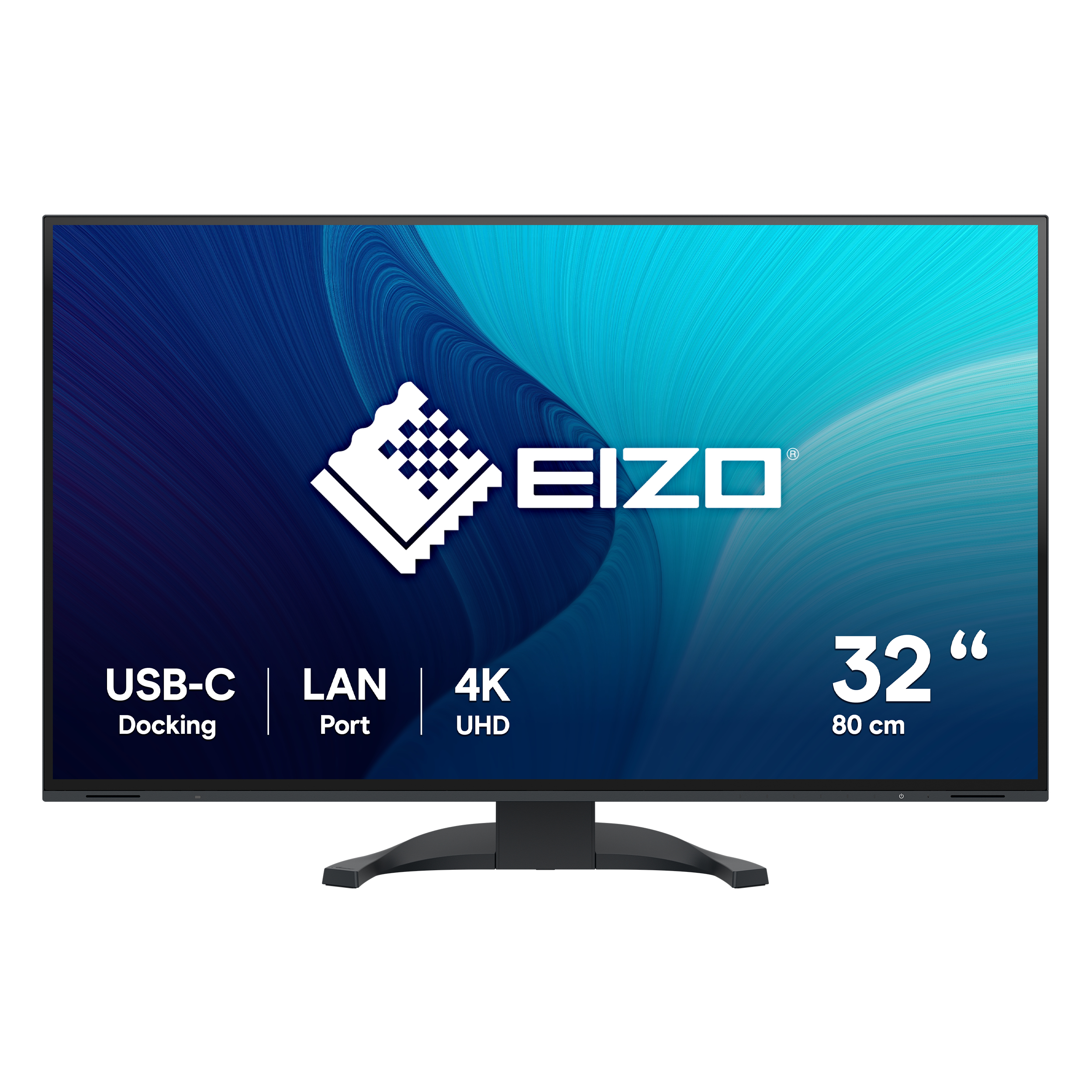 EIZO FlexScan EV3240X-BK platta pc-skärmar 80 cm (31.5') 3840 x 2160 pixlar 4K Ultra HD LCD Svart