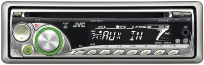 JVC KD-G341 car media receiver Black