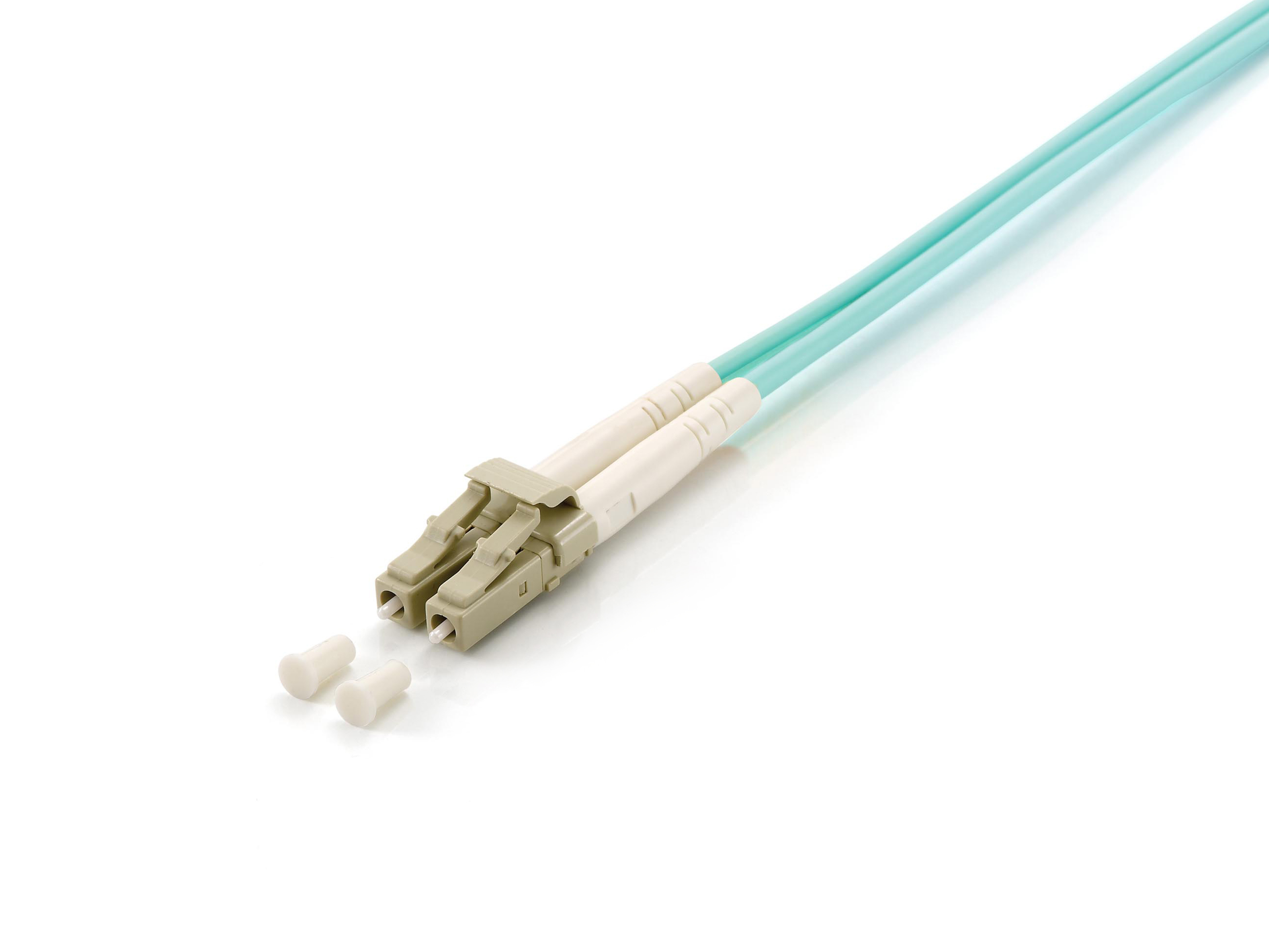 Equip Patchkabel LC->LC  1.50m Multimode  Duplex OM3  türkis
