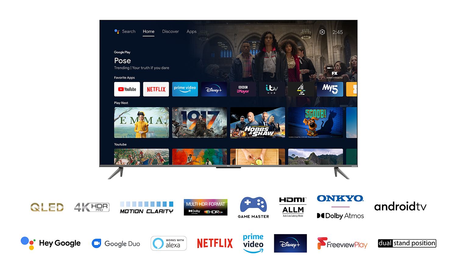 TCL C63 55C635K TV – image 2