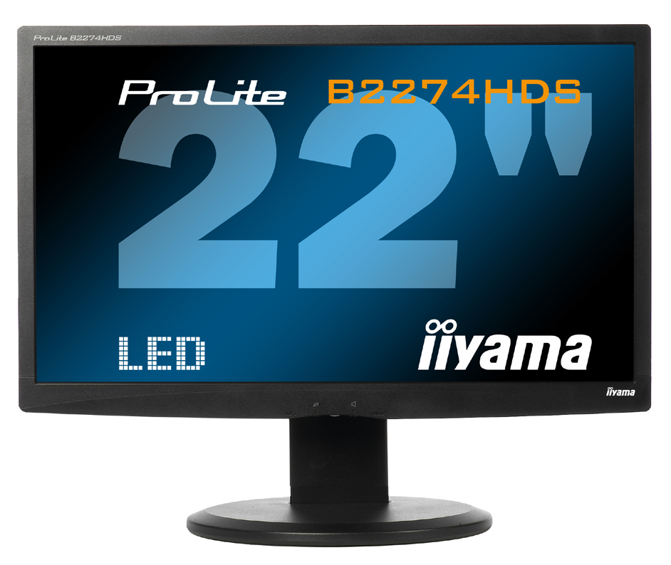 iiyama ProLite B2274HDS-B1 computer monitor – image 1