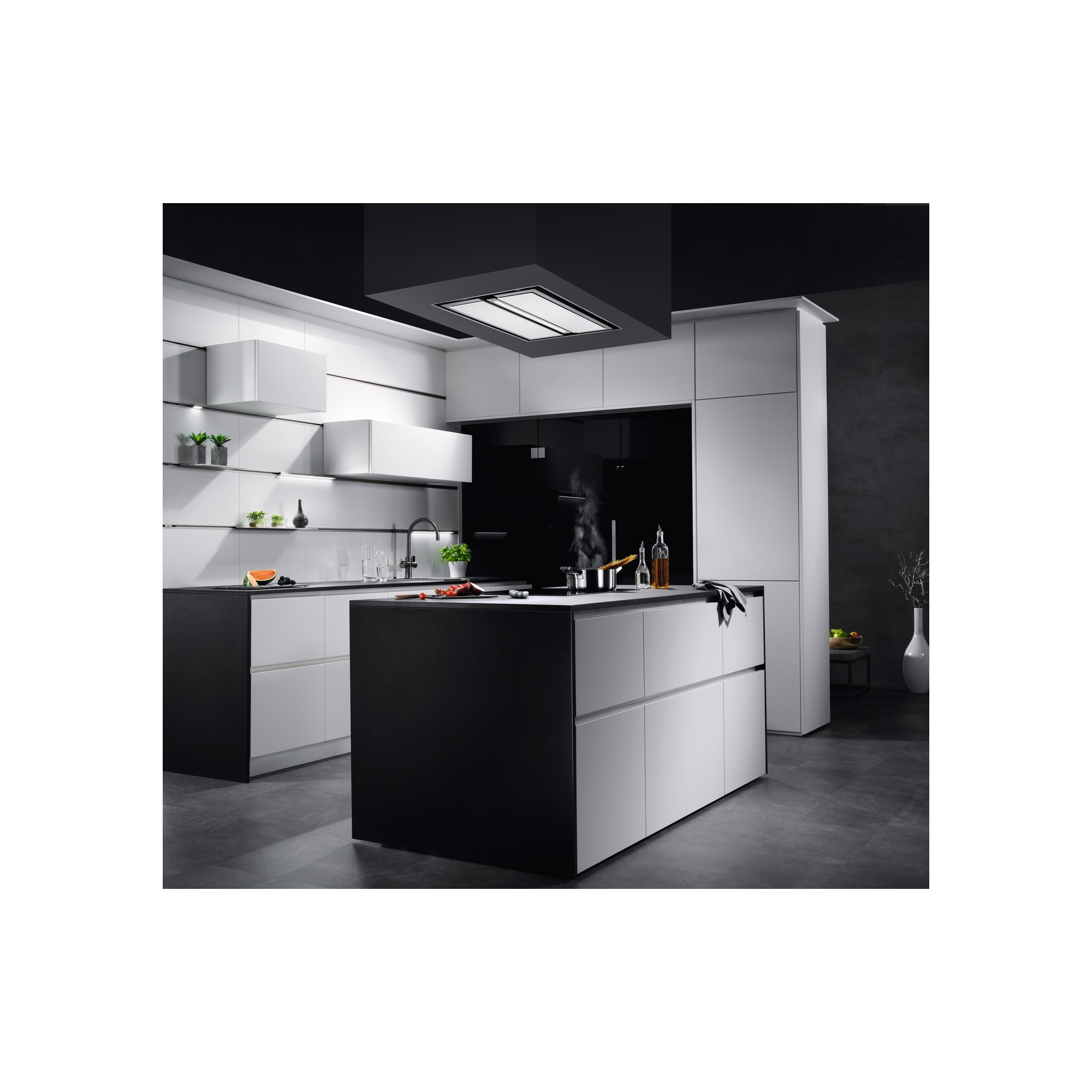 AEG DCK5281HG Ceiling built-in Chrome, White 590 m³/h – image 9
