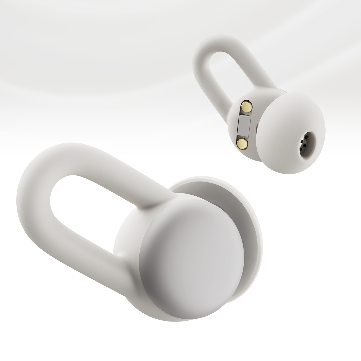 Amazfit ZenBuds Headphones Wireless Ear-hook, In-ear USB Type-C Bluetooth White – image 3