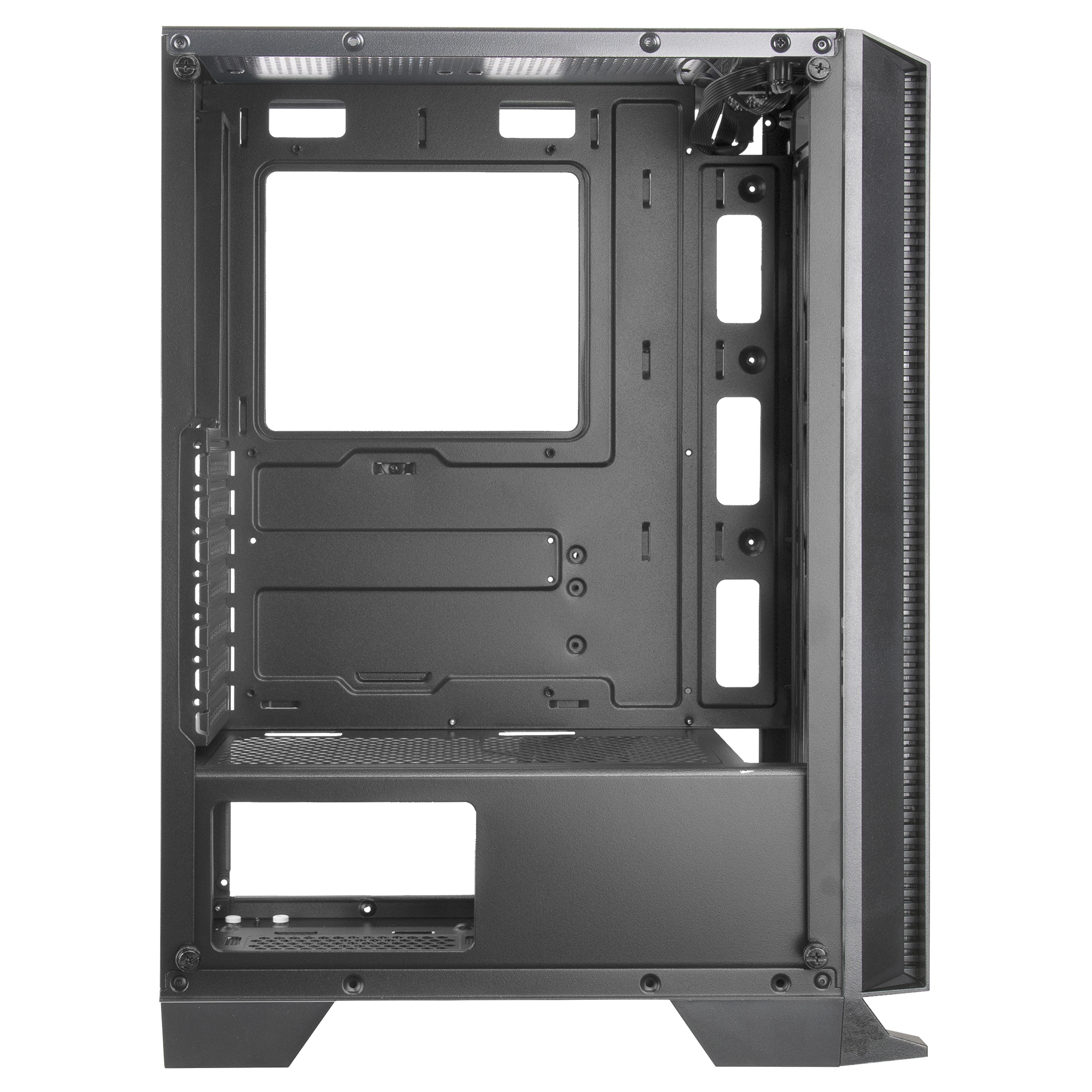 Mars Gaming MC-C Black PC ATX Case Metal-Mesh Front Panel Tempered Glass Window 3 Front FRGB – image 5