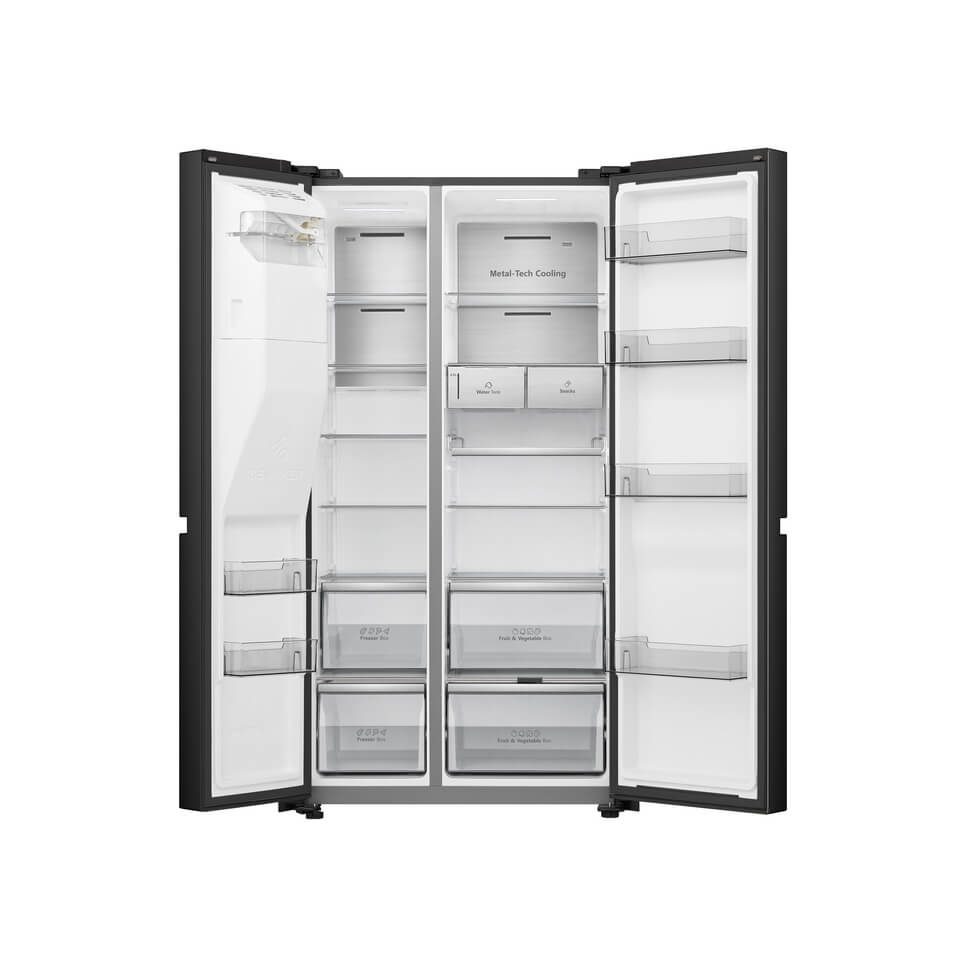 Hisense H780SB-IDL side-by-side refrigerator Freestanding – image 3