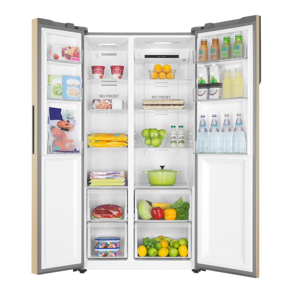 Haier 541 HRF-541DG7RU side-by-side refrigerator Freestanding – image 3