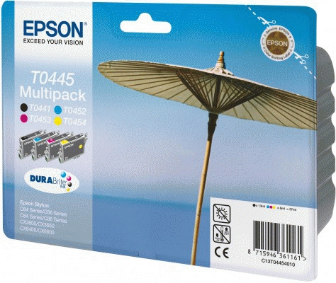 Epson Multipack 4-colours T0445 DURABrite – image 2