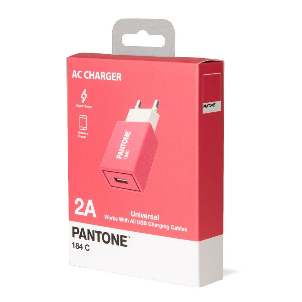 Celly PT-AC1USBP mobile device charger Universal Pink AC Indoor – image 3