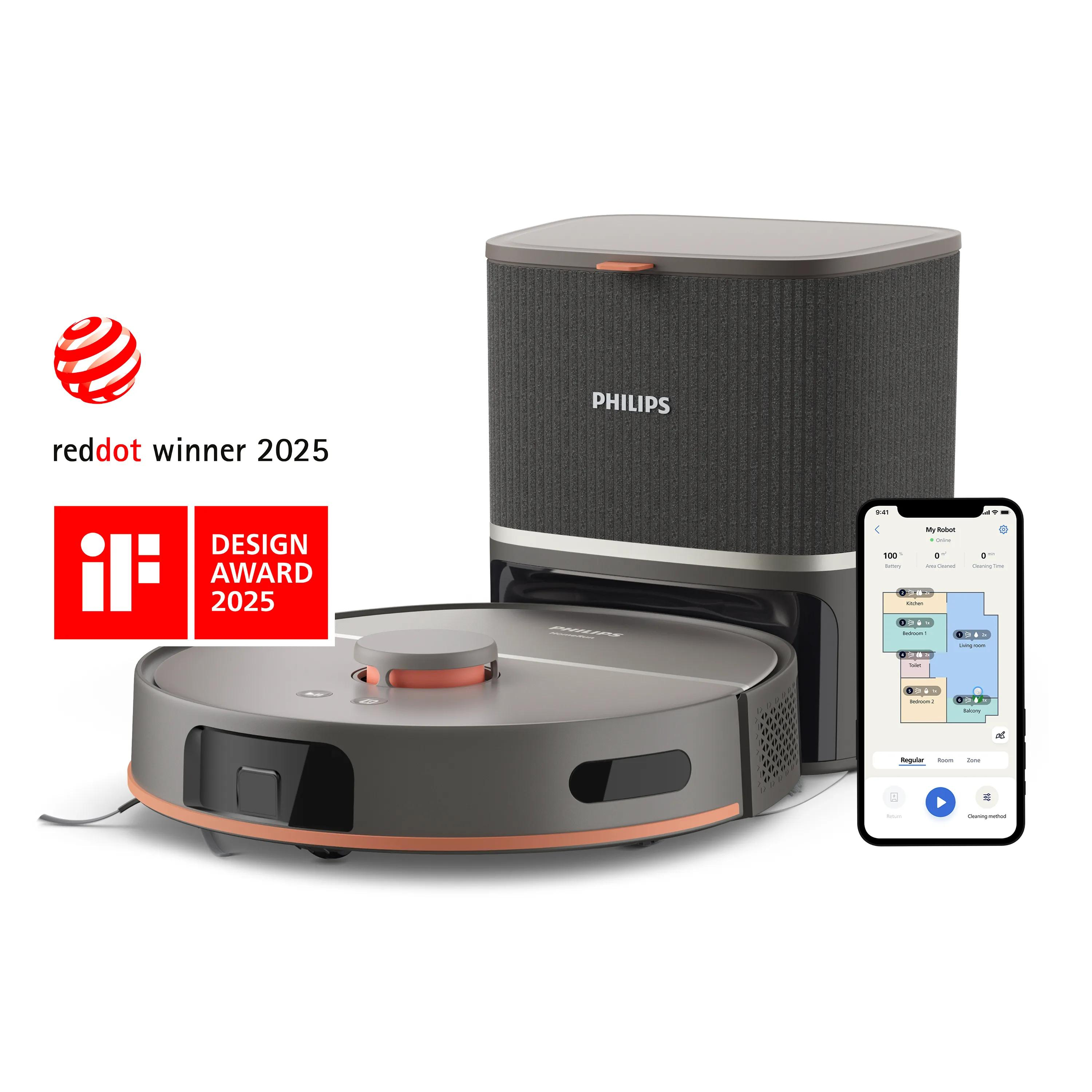 Philips Robot aspiration et lavage HomeRun 5000
