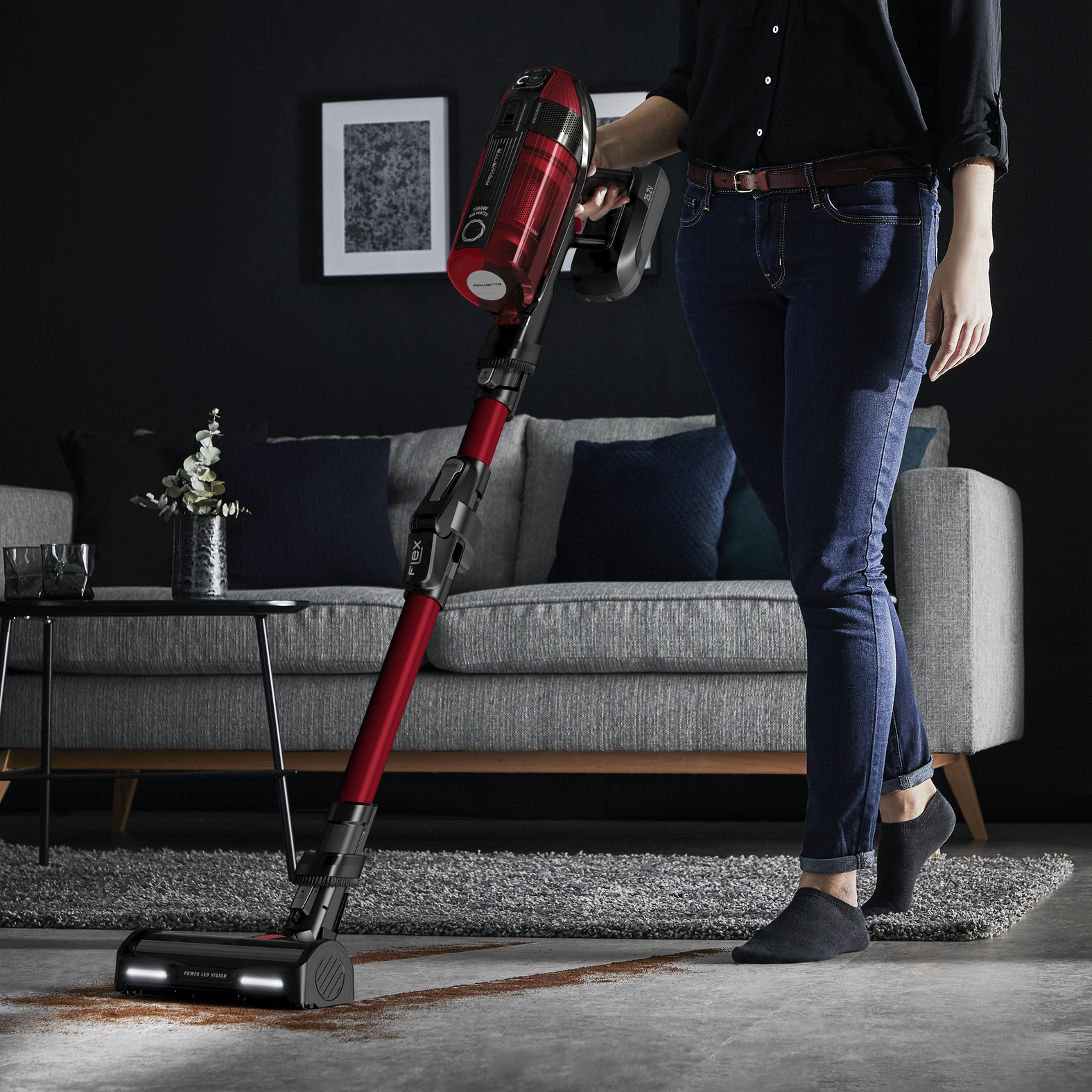 Rowenta RH98A9 2-in-1 stick vacuum Battery Dry Bagless – image 3