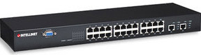 Intellinet 500456 network switch Managed L3 Black – image 1