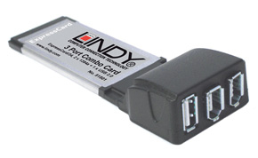Lindy ExpressCard USB/FireWire