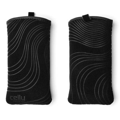 Celly NEOB01 mobile phone case Pouch case Black