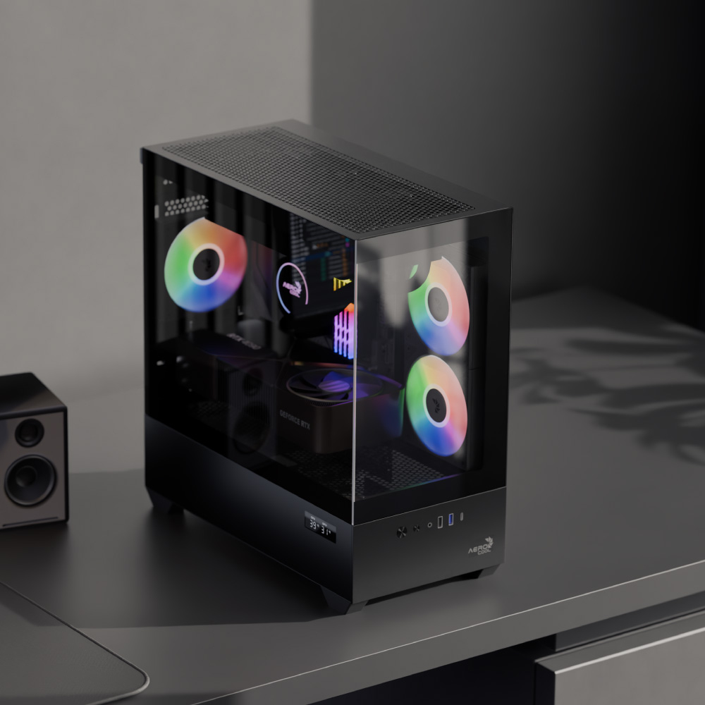 Aerocool P300D Digi-G-BK-v1 – image 8
