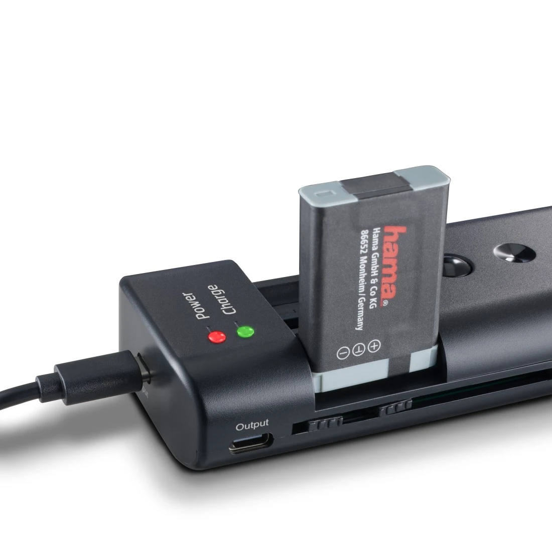 HAMA CARICABATTERIE LI-ION/NIMH UNIVERSALE USB-C