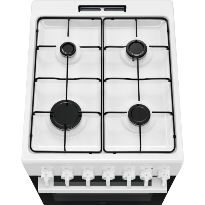 Electrolux LKK540000W Freestanding cooker Electric Gas Black, White – image 4