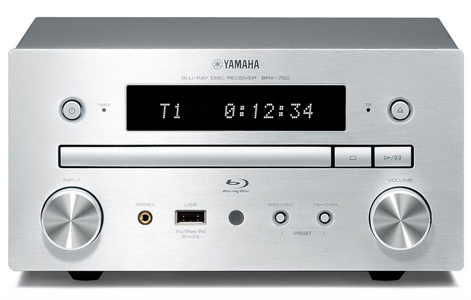 Yamaha BRX-750 2.1 channels Home Silver
