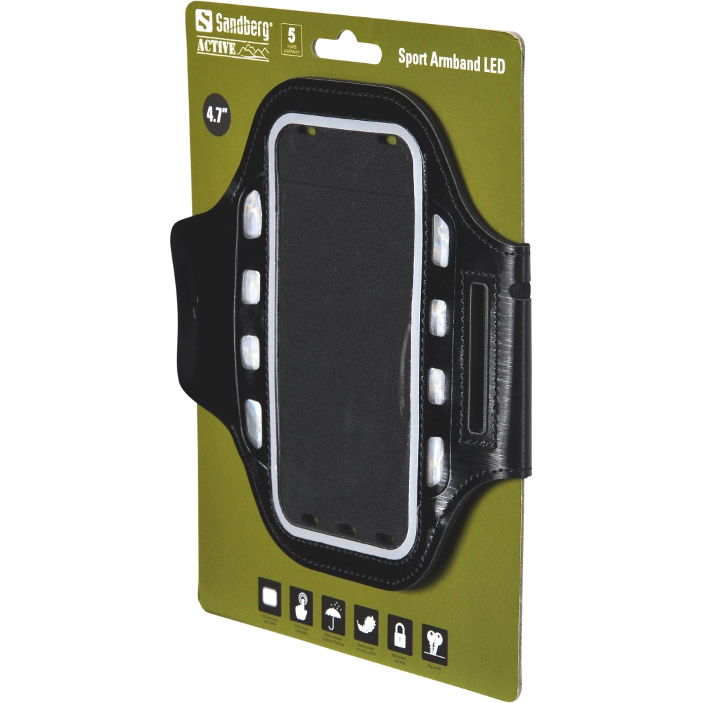 Sandberg Sport Armband LED 4.7'' – image 3