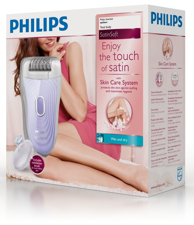 Philips SatinSoft Epilator HP6527/00 – image 2