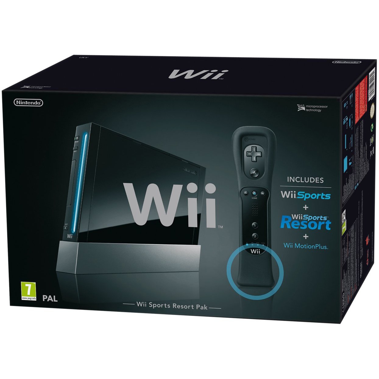 Nintendo Wii Sports Resort Pack Black