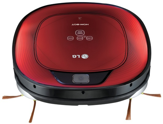 LG VR62701LV robot vacuum Black, Red