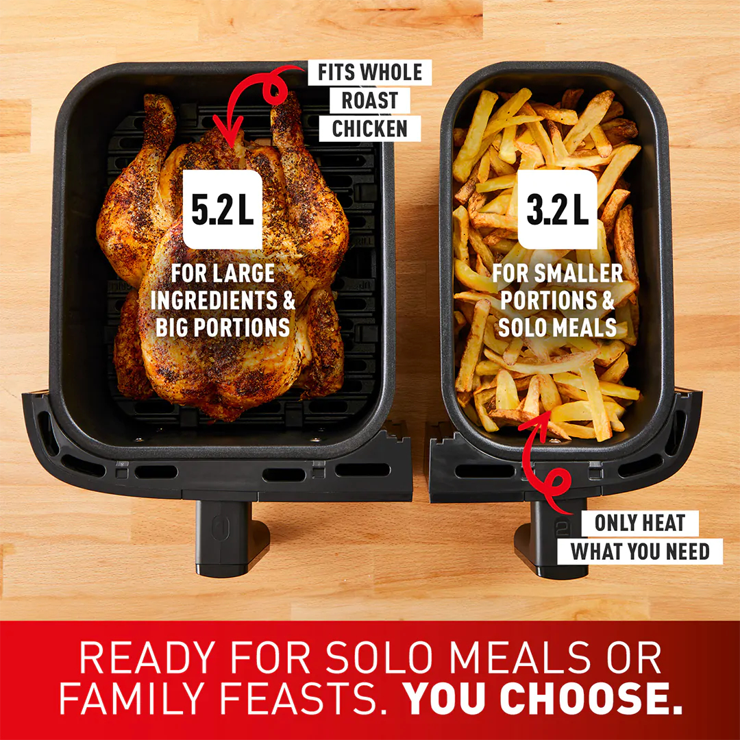 Tefal Dual Easy Fry & Grill EY905B40 Double – image 5