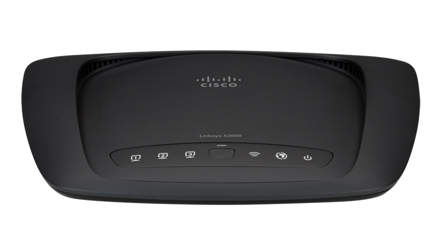 Linksys X2000 wireless router Fast Ethernet Black – image 2